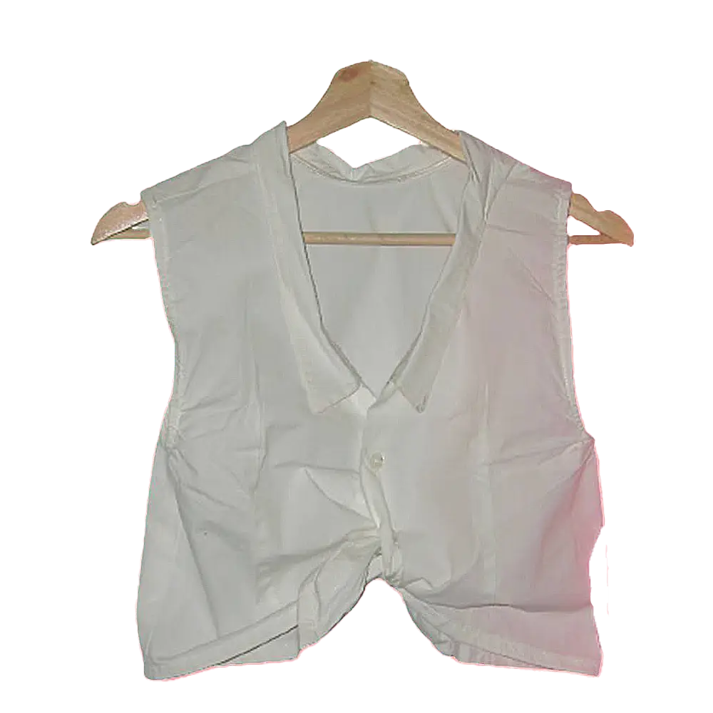 Camisa Curta de Amarrar